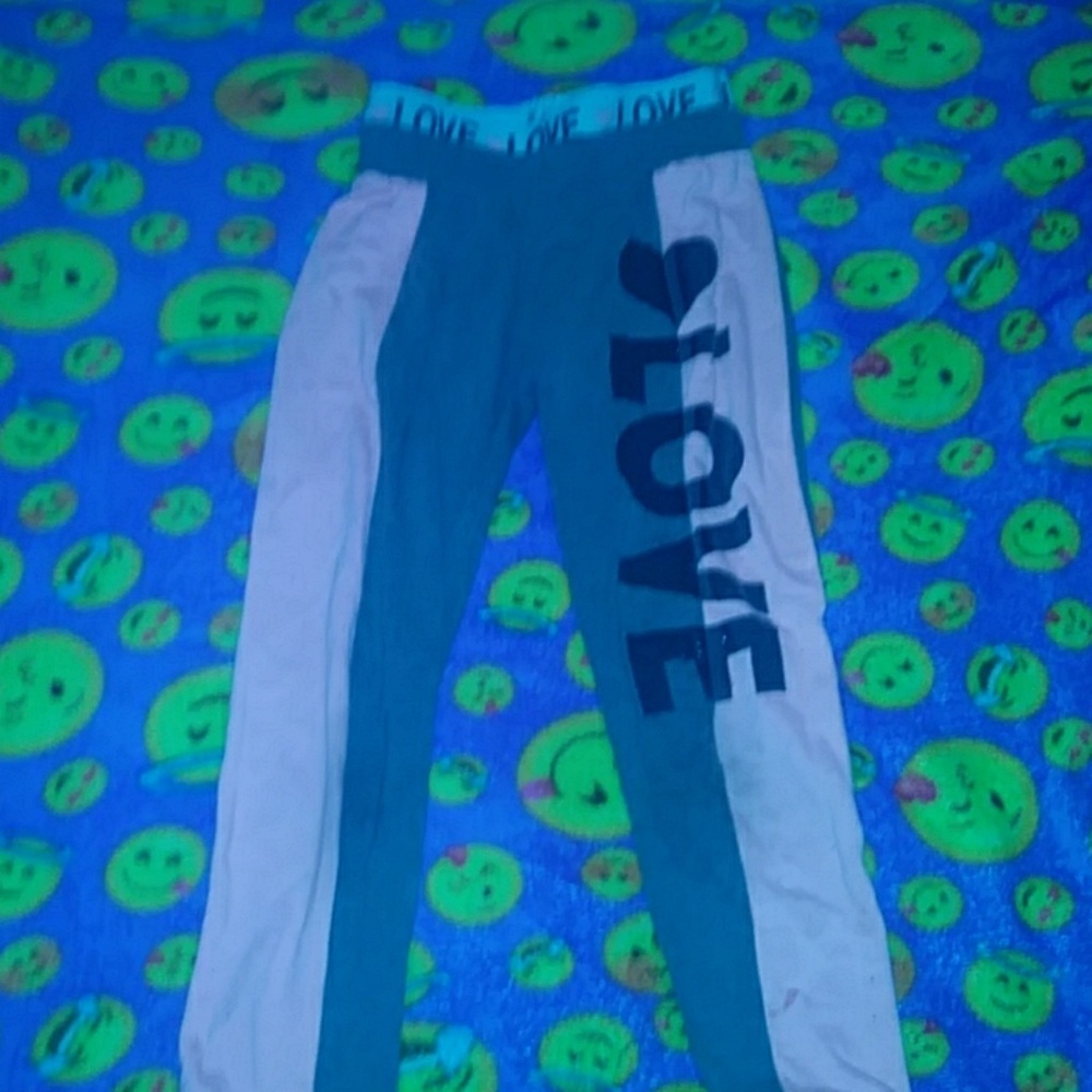 Pink\grey sweat pants